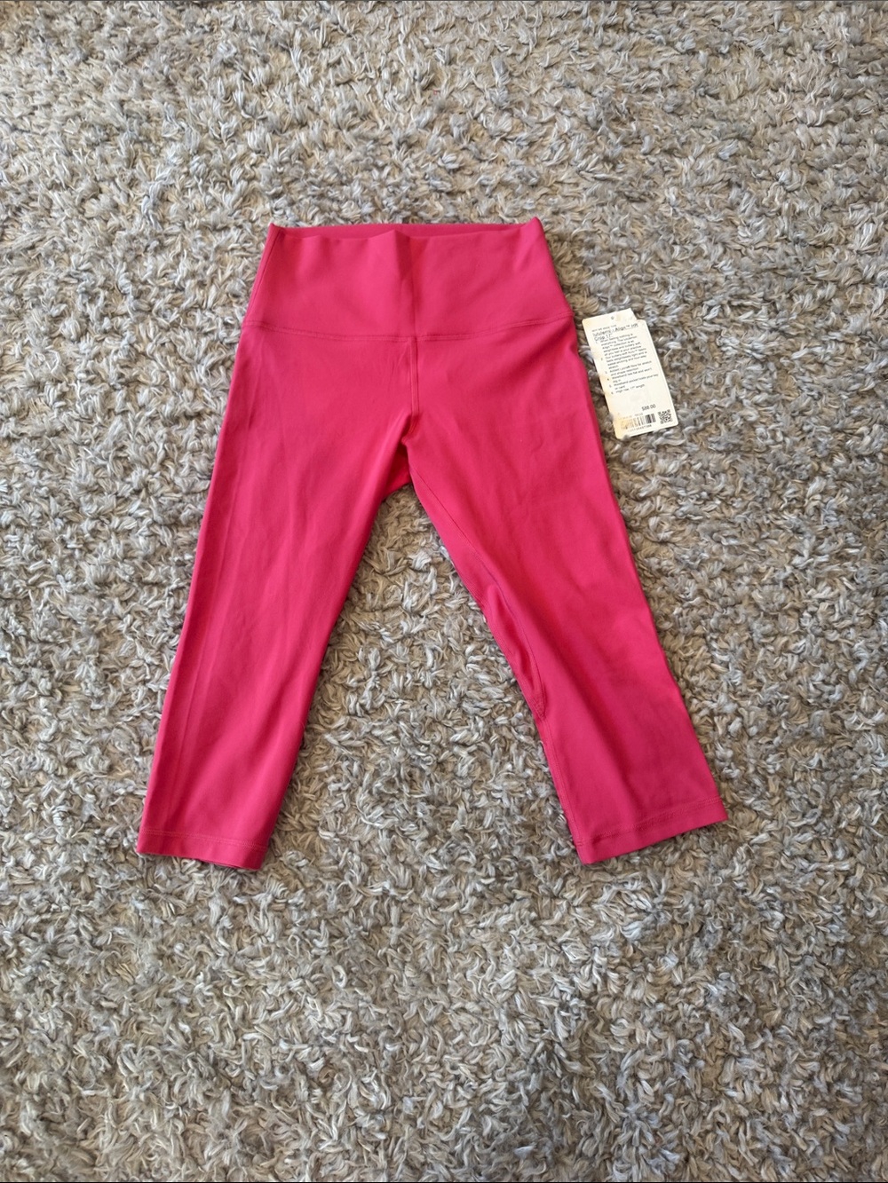 Pink Lululemon capris